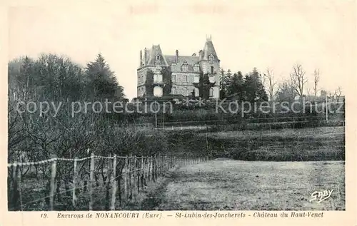 AK / Ansichtskarte Saint Lubin des Joncherets Chateau du Haut Venet Saint Lubin des Joncherets