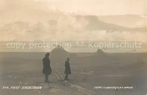 AK / Ansichtskarte Bergen_Norwegen Finse Bergensbanen Bergen Norwegen