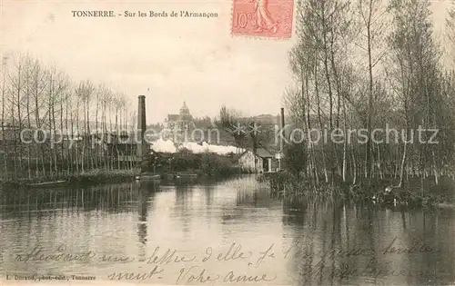 AK / Ansichtskarte Tonnerre Sur les Bords de l Armancon Tonnerre