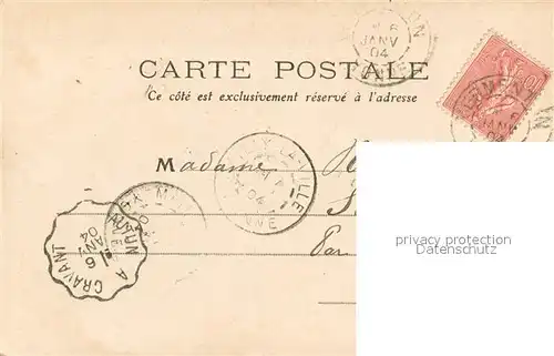 AK / Ansichtskarte Vermenton Route Nationale Justice de Paix Vermenton