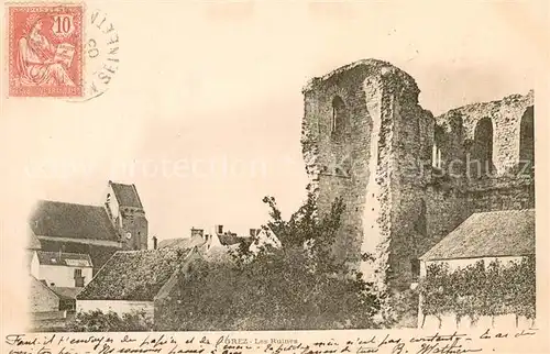 AK / Ansichtskarte Grez Les Ruines Grez