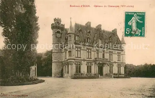 AK / Ansichtskarte Ecos Chateau du Chesnayes Ecos