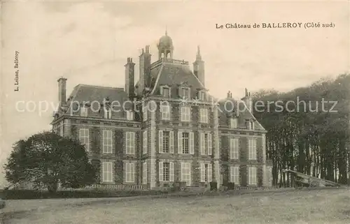 AK / Ansichtskarte Balleroy Le Chateau de Balleroy Balleroy