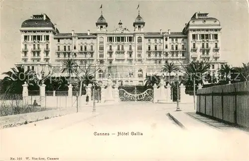 AK / Ansichtskarte Cannes_Alpes Maritimes Hotel Gallia Cannes Alpes Maritimes