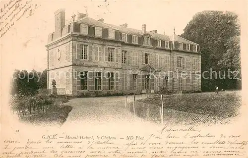 AK / Ansichtskarte Gace Mesnil Hubert le Chateau Gace