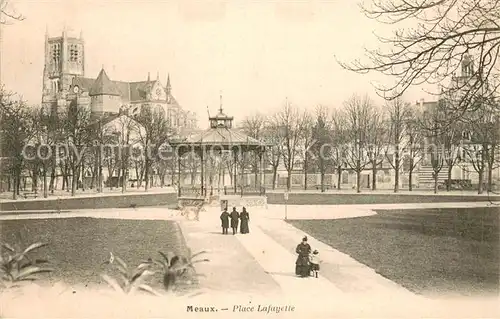 AK / Ansichtskarte Meaux_Seine_et_Marne Place Lafayette Meaux_Seine_et_Marne