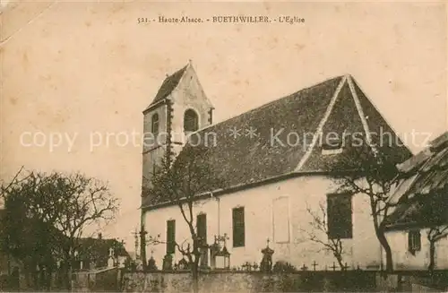 AK / Ansichtskarte Buethwiller Eglise Buethwiller