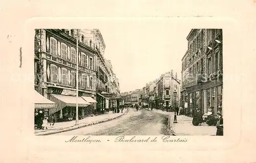 AK / Ansichtskarte Montlucon Boulevard de Courtais Montlucon