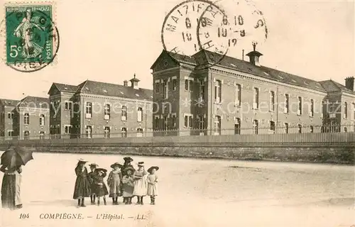 AK / Ansichtskarte Compiegne_Oise Hopital Compiegne Oise