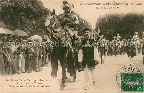 AK / Ansichtskarte Compiegne_Oise Fetes de Jeanne d Arc Compiegne Oise