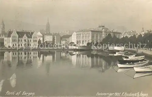 AK / Ansichtskarte Bergen_Norwegen Panorama Bergen Norwegen