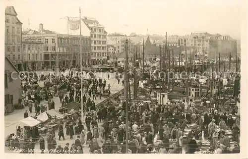 AK / Ansichtskarte Bergen_Norwegen Fisketorvet Bergen Norwegen