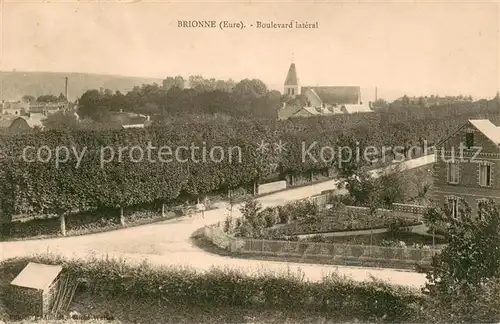 AK / Ansichtskarte Brionne Boulevard lateral Brionne