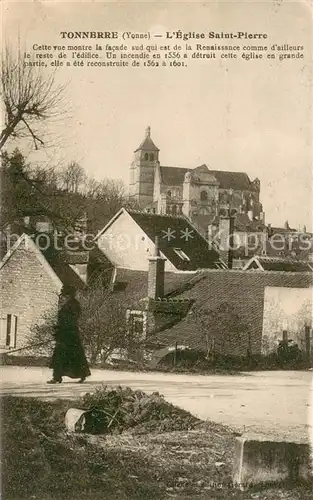 AK / Ansichtskarte Tonnerre Eglise Saint Pierre Tonnerre