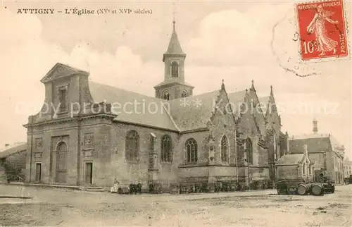 AK / Ansichtskarte Attigny_Vosges Eglise Attigny Vosges