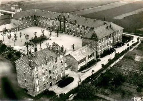 AK / Ansichtskarte Chelles_Seine et Marne Ecole de la Villeneuve Vue aerienne Chelles_Seine et Marne