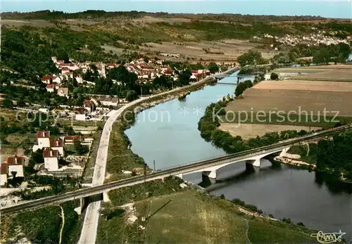 AK / Ansichtskarte Nanteuil sur Marne Vue generale aerienne Nanteuil sur Marne