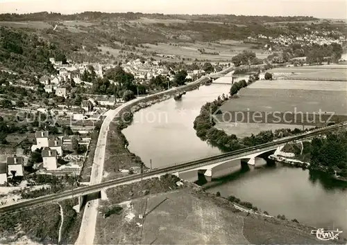 AK / Ansichtskarte Nanteuil sur Marne Vue generale aerienne Nanteuil sur Marne