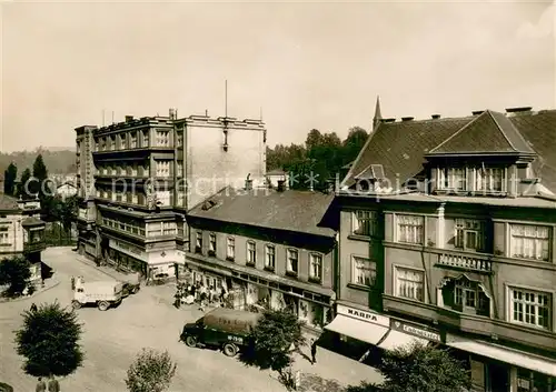 AK / Ansichtskarte Trinec trida 1. maje ZK ROH Zelezarny Trinec