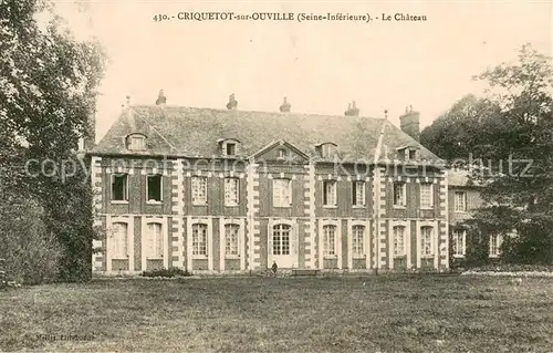 AK / Ansichtskarte Criquetot sur Ouville Chateau Schloss Criquetot sur Ouville