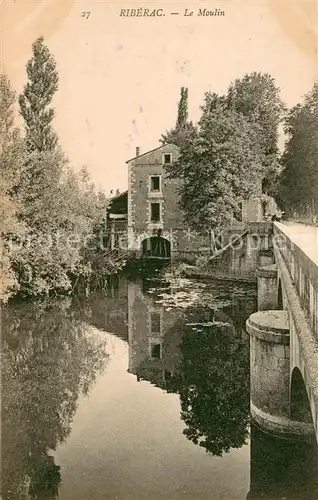 AK / Ansichtskarte Riberac Moulin Pont Riberac