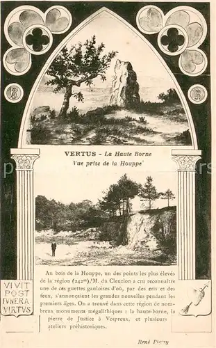 AK / Ansichtskarte Vertus La Haute Borne vue prise de la Houppe au bois de la Houppe Vertus