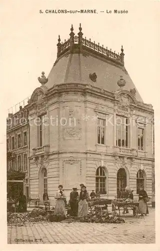 AK / Ansichtskarte Chalons sur Marne Le Musee Marche 