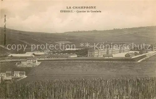 AK / Ansichtskarte Epernay_Marne Panorama Quartier de Cavalerie Epernay Marne
