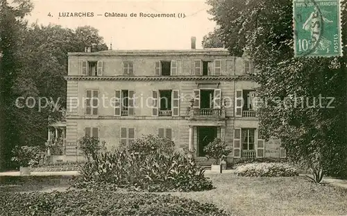 AK / Ansichtskarte Luzarches Chateau de Rocquemont Schloss Luzarches