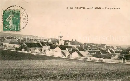 AK / Ansichtskarte Saint Cyr les Colons Vue generale Saint Cyr les Colons
