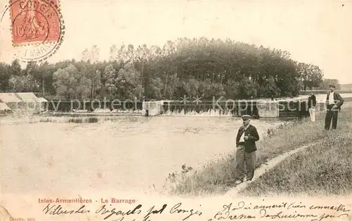 AK / Ansichtskarte Armentieres Le barrage Armentieres