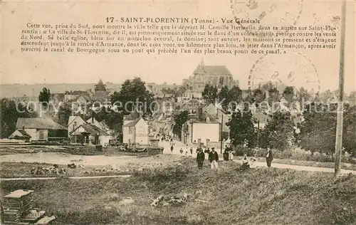 AK / Ansichtskarte Saint Florentin_Yonne Vue generale Saint Florentin Yonne