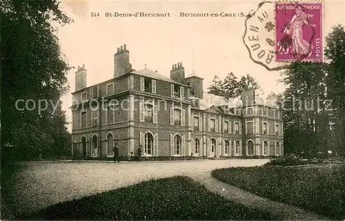 AK / Ansichtskarte Hericourt en Caux Chateau Saint Denis d Hericourt Hericourt en Caux
