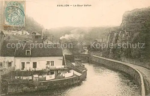 AK / Ansichtskarte Avallon La Gour Vallon Avallon