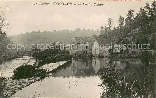 AK / Ansichtskarte Avallon Moulin Cadoux Avallon