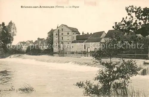 AK / Ansichtskarte Brienon sur Armancon_Bourgogne La digue Brienon sur Armancon