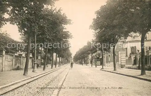 AK / Ansichtskarte Nogent sur Marne Boulevard de Strasbourg Nogent sur Marne