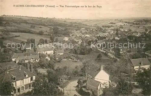 AK / Ansichtskarte Saint Aubin Chateau Neuf Vue panoramique sur le bas du pays Saint Aubin Chateau Neuf