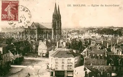 AK / Ansichtskarte Moulins_Allier Eglise du Sacre Coeur Moulins Allier