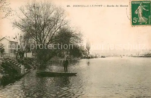 AK / Ansichtskarte Joinville le Pont Bords de Marne Joinville le Pont