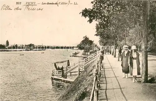 AK / Ansichtskarte Vichy_Allier Aux bords de l Allier Promenade Vichy Allier