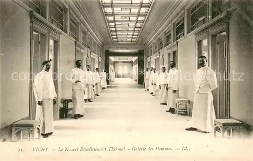 AK / Ansichtskarte Vichy_Allier Nouvel Etablissement Thermal Galerie des Hommes Vichy Allier