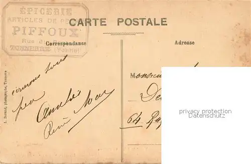 AK / Ansichtskarte Tonnerre Le College Tonnerre