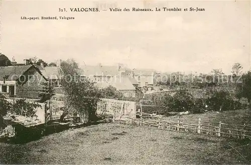 AK / Ansichtskarte Valognes Vallee des Ruisseaux le Tremblet et Saint Jean Valognes