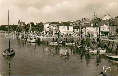 AK / Ansichtskarte Pornic Le quai et le port Pornic