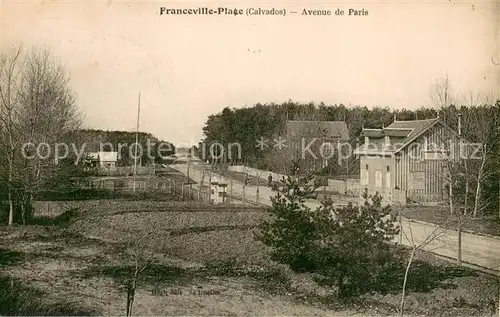 AK / Ansichtskarte Franceville Plage Avenue de Paris Franceville Plage