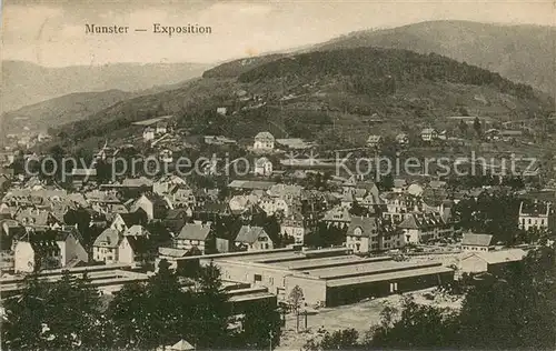 AK / Ansichtskarte Munster_Haut_Rhin_Elsass Exposition Munster_Haut_Rhin_Elsass