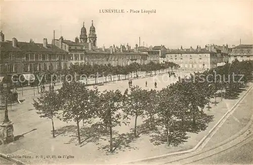 AK / Ansichtskarte Luneville Place Leopold Luneville