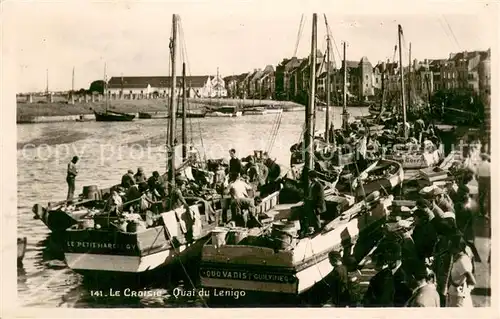 AK / Ansichtskarte Le_Croisic Quai du Lenigo Bateaux Le_Croisic
