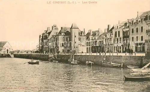 AK / Ansichtskarte Le_Croisic Les quais Port Bateaux Le_Croisic